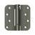 Deltana DSH4R 4 x 4 x 5/8 Spring Hinge, UL Listed