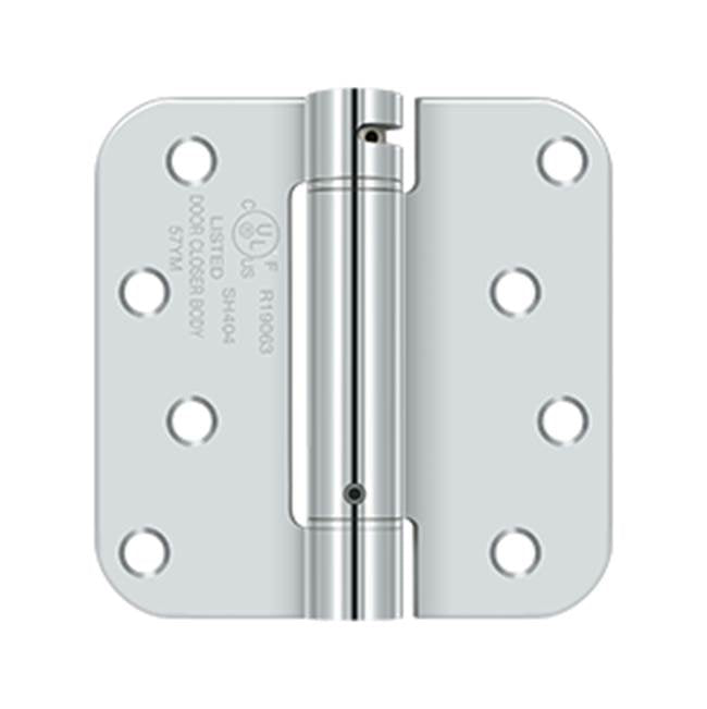 Deltana DSH4R 4 x 4 x 5/8 Spring Hinge, UL Listed