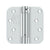 Deltana DSH4R 4 x 4 x 5/8 Spring Hinge, UL Listed
