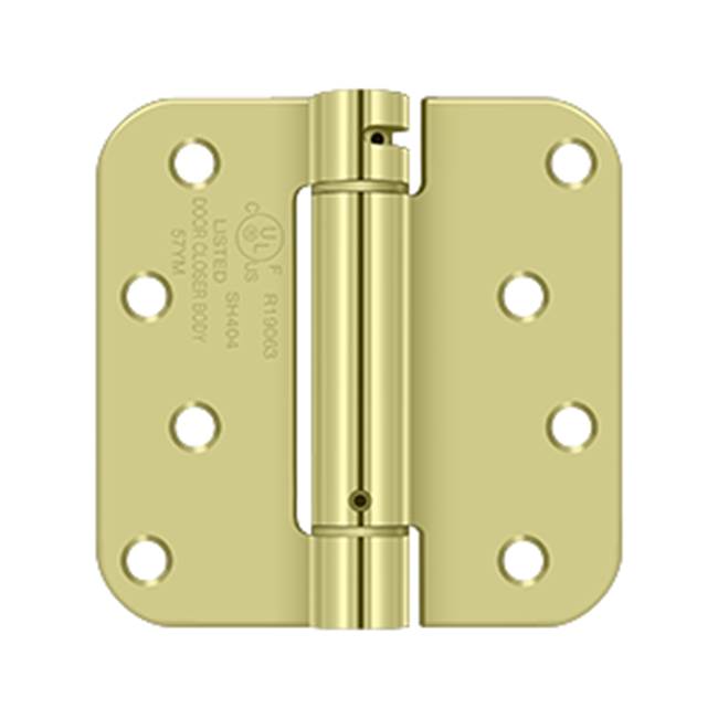 Deltana DSH4R 4 x 4 x 5/8 Spring Hinge, UL Listed
