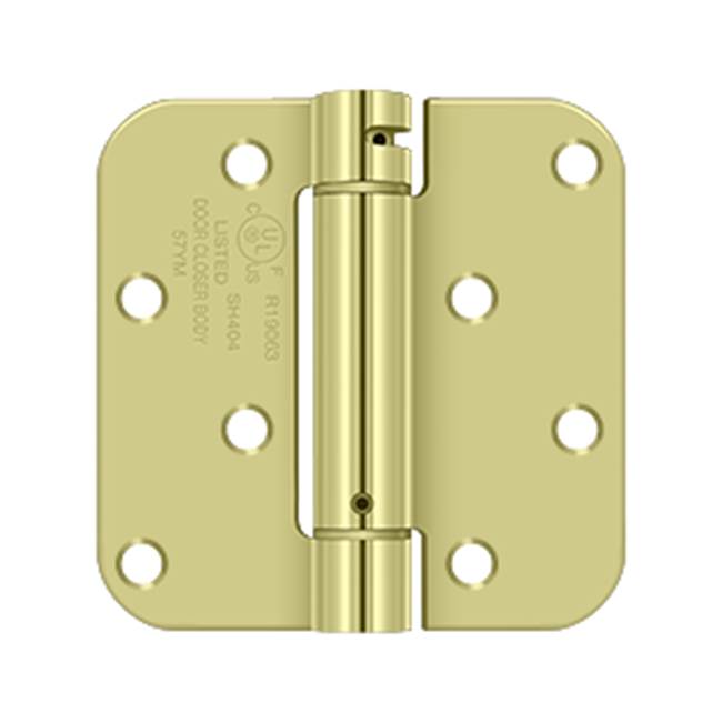 Deltana DSH4R5BM 4 x 4 x 5/8 Spring Hinge Benchmark, UL Listed