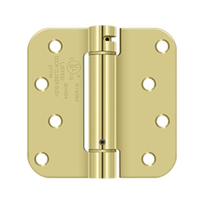 Deltana DSH4R 4 x 4 x 5/8 Spring Hinge, UL Listed