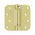Deltana DSH4R 4 x 4 x 5/8 Spring Hinge, UL Listed