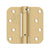 Deltana DSH4R 4 x 4 x 5/8 Spring Hinge, UL Listed