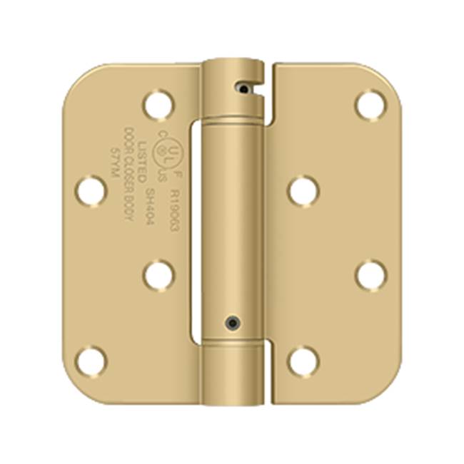 Deltana DSH4R5BM 4 x 4 x 5/8 Spring Hinge Benchmark, UL Listed