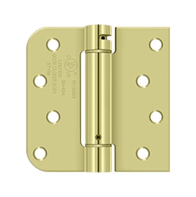 Deltana DSH4R5TT 4 x 4 x 5/8 x SQ Spring Hinge, UL Listed - Parent