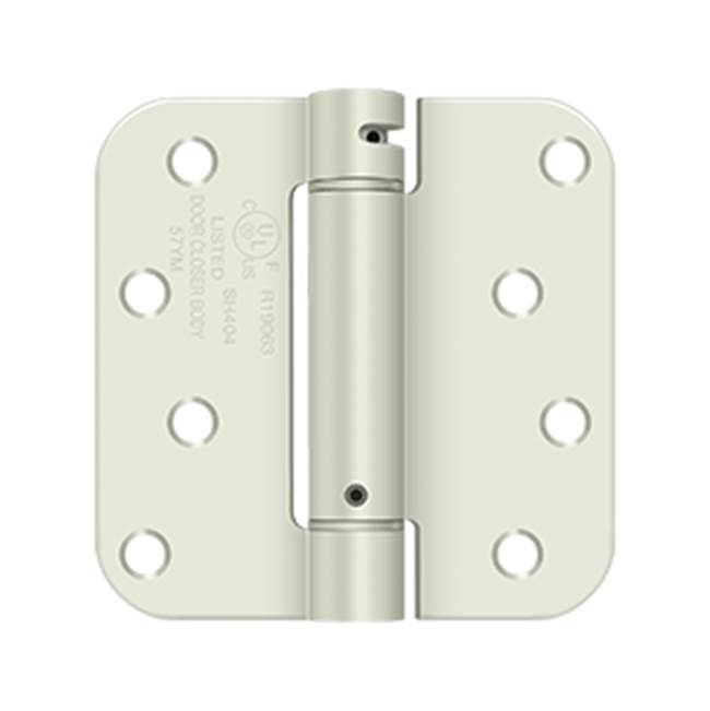 Deltana DSH4R 4 x 4 x 5/8 Spring Hinge, UL Listed