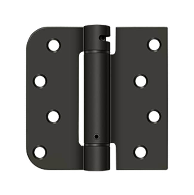 Deltana DSH4SR5LH 4 x 4 x 5/8 x SQ Spring Hinge, UL Listed - Parent