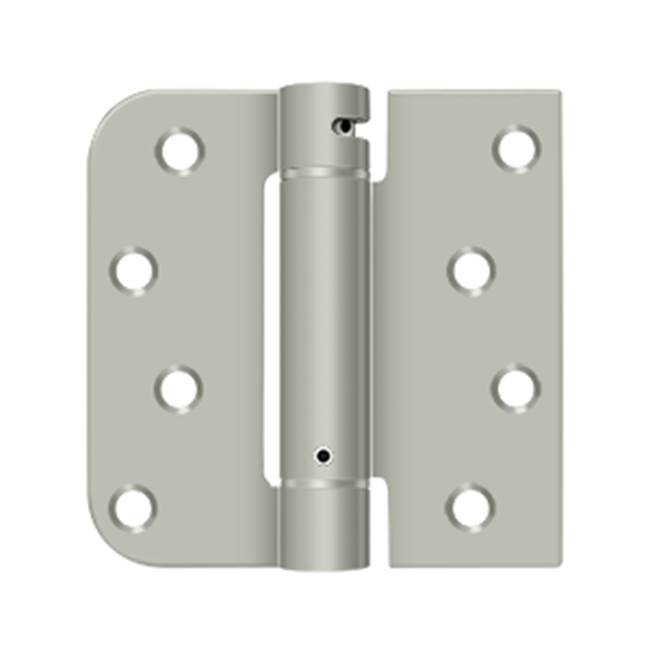 Deltana DSH4SR5LH 4 x 4 x 5/8 x SQ Spring Hinge, UL Listed