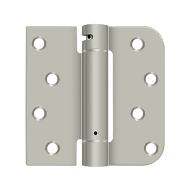 Deltana DSH4SR5RH 4 x 4 x 5/8 x SQ Spring Hinge, UL Listed
