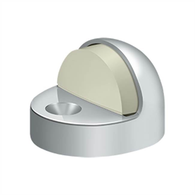 Deltana DSHP916 Dome Stop High Profile, Solid Brass