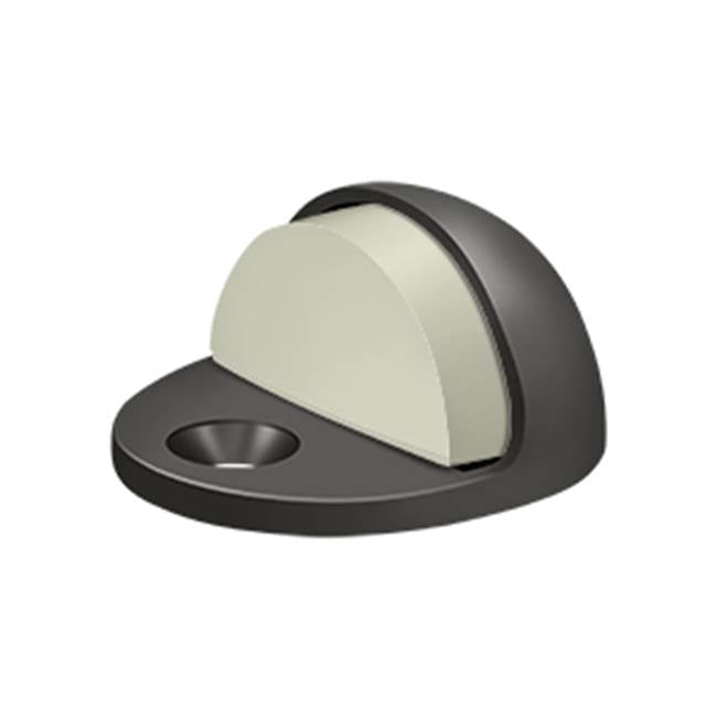 Deltana DSLP316 Dome Stop Low Profile, Solid Brass