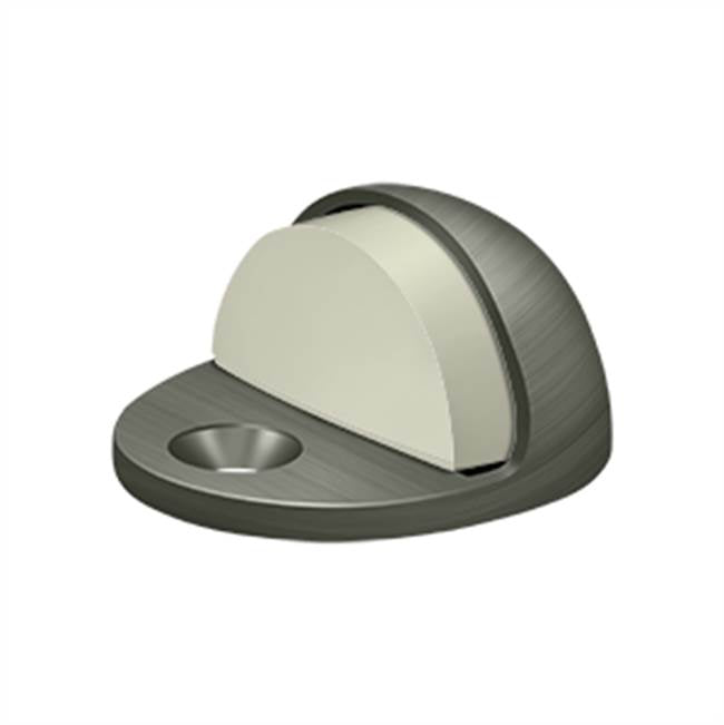 Deltana DSLP316 Dome Stop Low Profile, Solid Brass