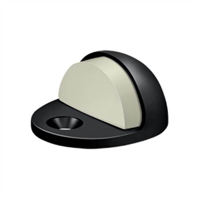 Deltana DSLP316 Dome Stop Low Profile, Solid Brass