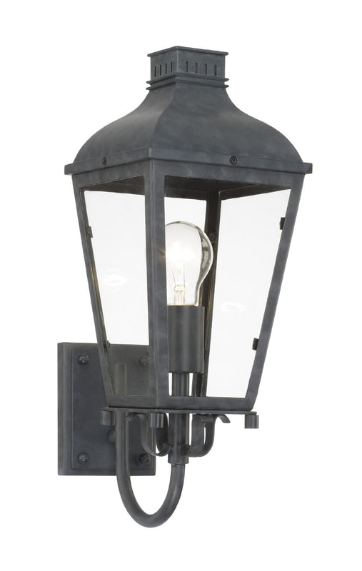 Crystorama DUM-9801-GE Dumont 1 Light Outdoor Wall Mount - Graphite
