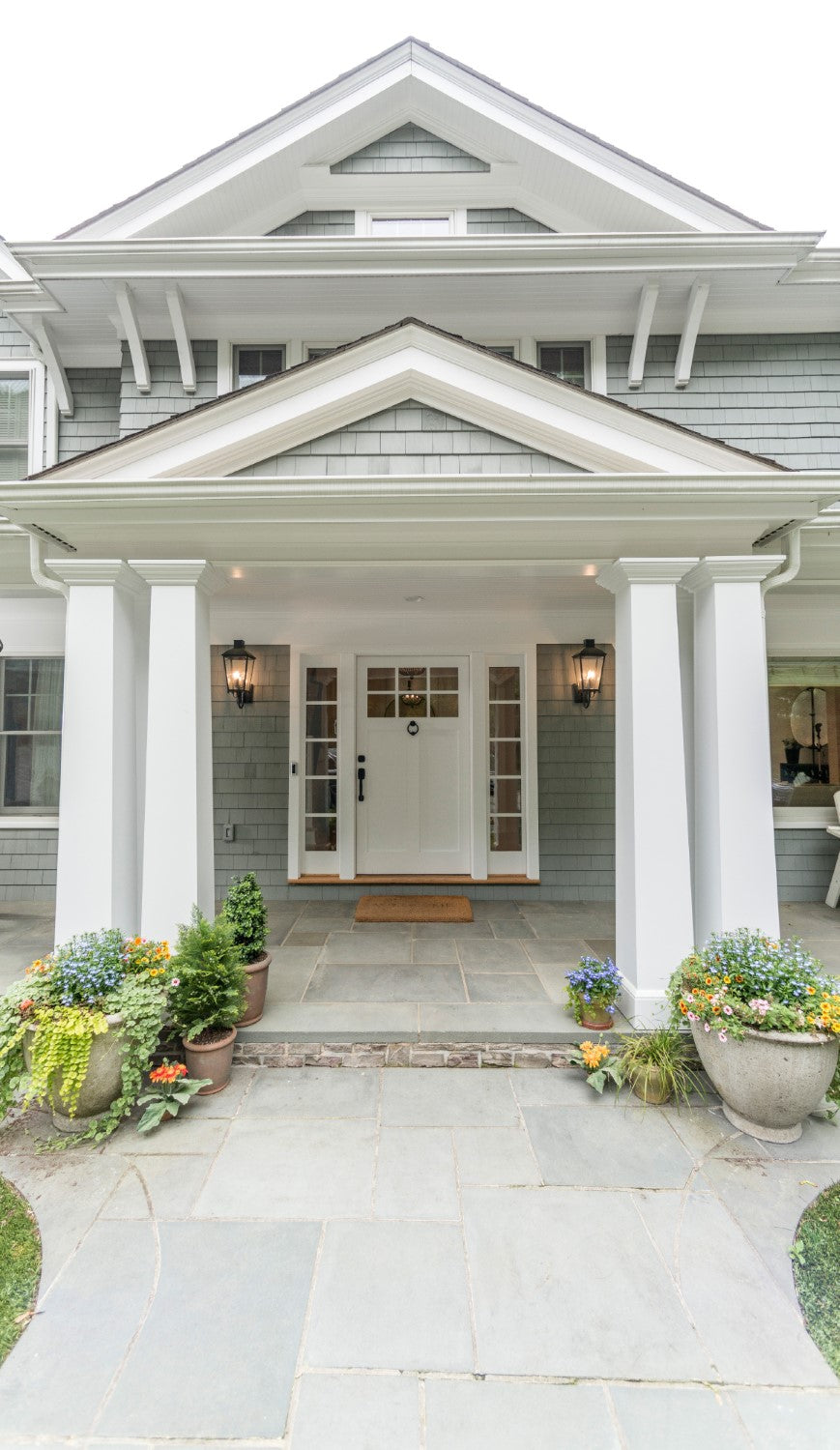 Crystorama DUM-9802-GE Dumont 3 Light Outdoor Wall Mount - Graphite