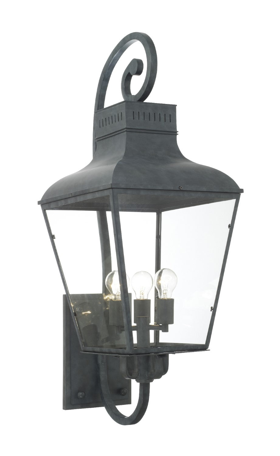 Crystorama DUM-9804-GE Dumont 4 Light Outdoor Wall Mount - Graphite