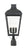 Crystorama DUM-9807-GE Dumont 3 Light Outdoor Lantern Post - Graphite