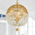 Crystorama DUV-623 Duval 3 Light Mini Chandelier