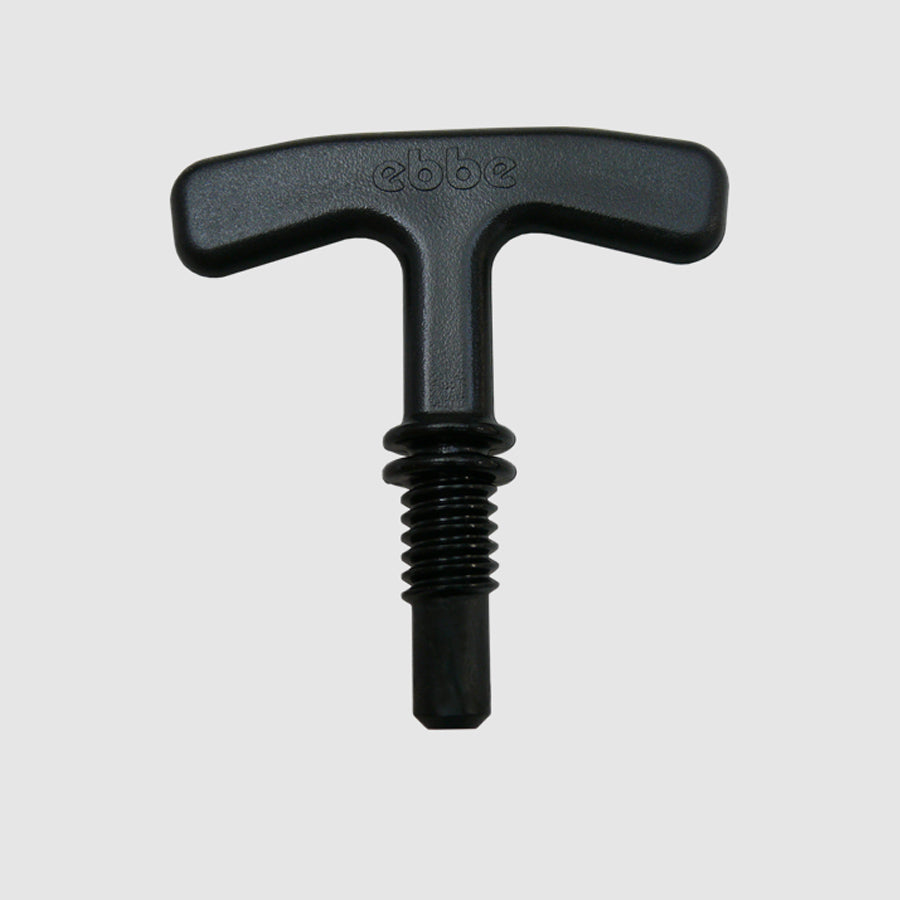 Ebbe Square Shower Drain Grate with E4400 Hair Trap & T-Puller - Parent