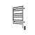 ICO Bath E4010 19.5"x23" Sorano Electric Plug-In Towel Warmer