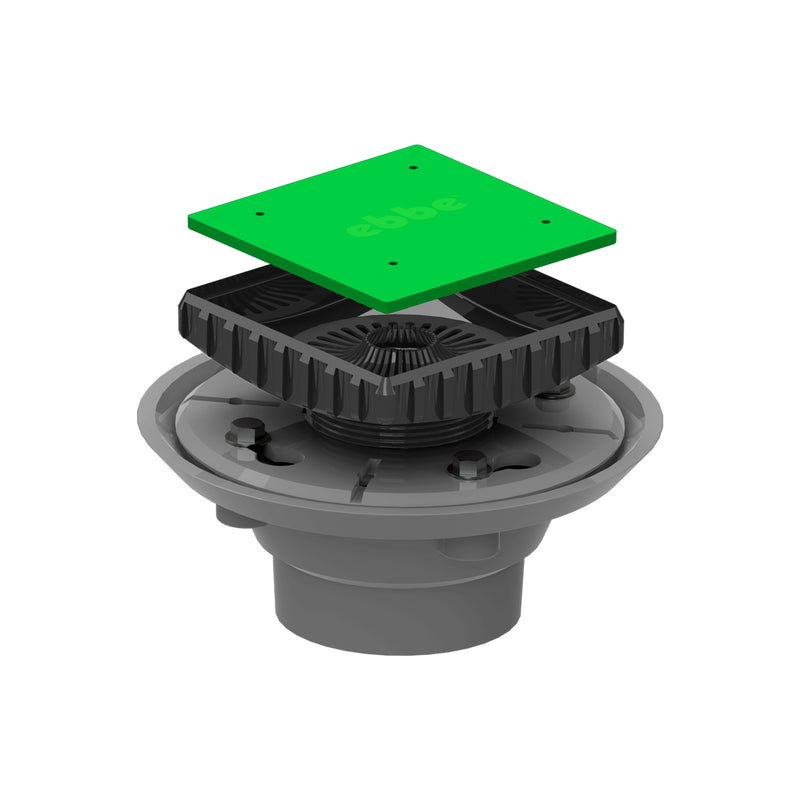 eBBe E4024 PVC Clamp Collar Drain