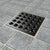 eBBe square Grate 3.75" x 3.75" 304 Stainless Steel Plate Drain