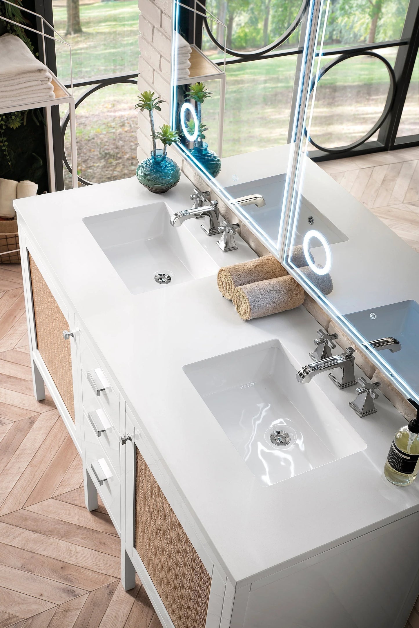 James Martin Addison 60" Double Vanity Cabinet