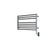ICO Bath E4600 35.5"x19" Sorano Electric Plug-In Towel Warmer