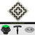 Ebbe E4802-E4022 Unique Grate with ABS Clamp Collar Drain - Parent
