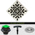 Ebbe E4805-E4022 Unique Grate with ABS Clamp Collar Drain - Parent