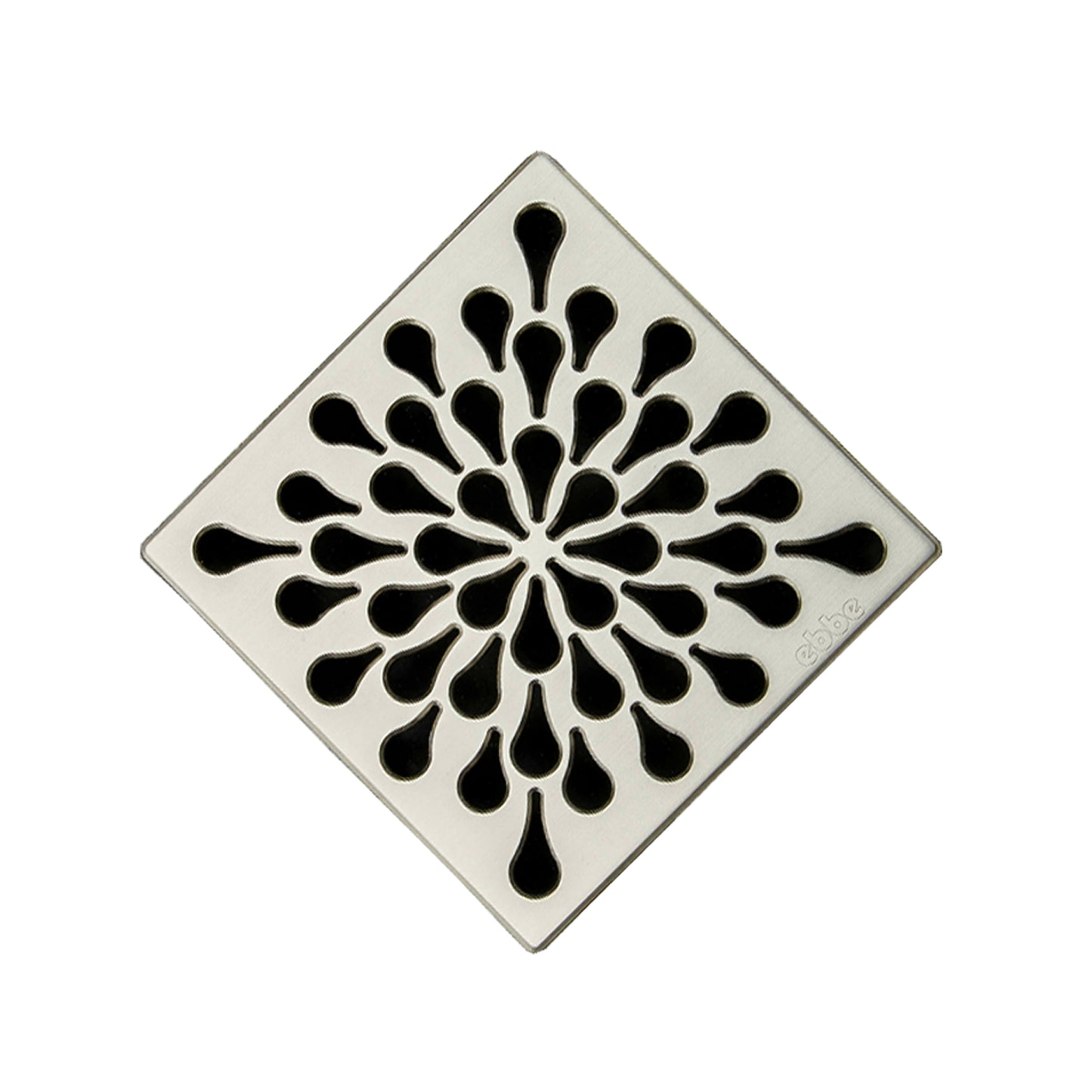 eBBe E4805 Splash 3.75" x 3.75" 304 Stainless Steel Drain