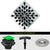 Ebbe E4805-E4022 Unique Grate with ABS Clamp Collar Drain