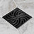 eBBe E4806 Twister 3.75" x 3.75" 304 Stainless Steel Drain