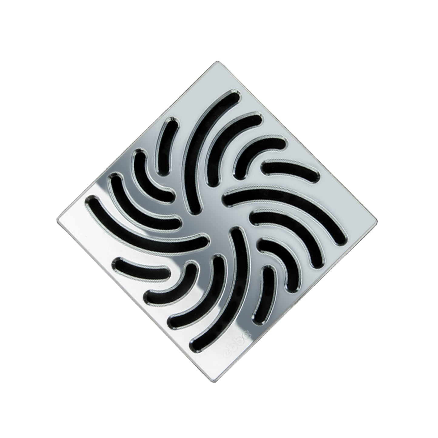 eBBe E4806 Twister 3.75" x 3.75" 304 Stainless Steel Drain