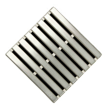 Load image into Gallery viewer, eBBe E4811 Parallel 3.75&quot; x 3.75&quot; 304 Stainless Steel Drain