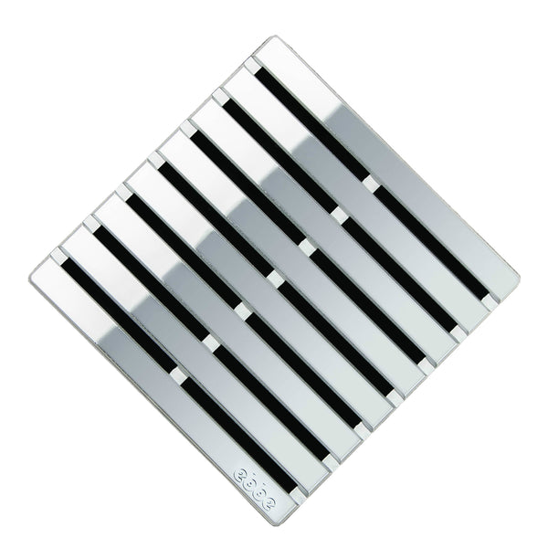 eBBe E4811 Parallel 3.75" x 3.75" 304 Stainless Steel Drain