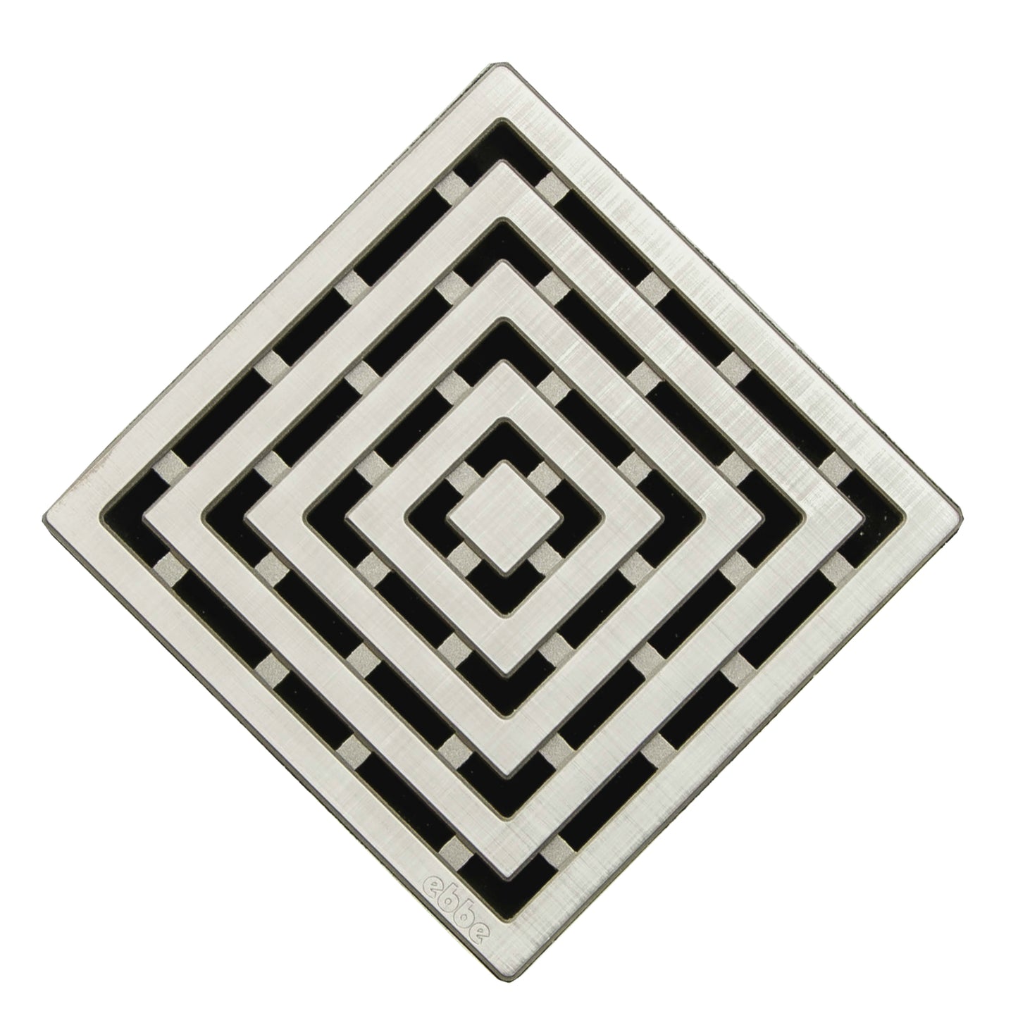 eBBe E4815 Frames 3.75" x 3.75" 304 Stainless Steel Drain