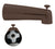 Westbrass E5074D-1F 7 Inch Diverter Tub Spout for Copper Pipe