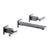 Franz Viegener FV203/85L.0 Dominic Lever Plus Wall - Mounted Lavatory Faucet, Less Drain Assembly, Trim Only