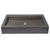 Eden Bath EB_N006DG Rectangular Sloped Concrete Vessel Sink