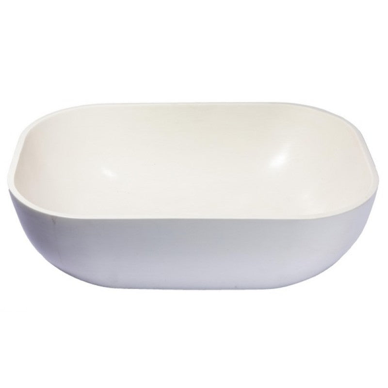 Eden Bath EB_N010 Rounded Corners Rectangular Concrete Vessel Sink