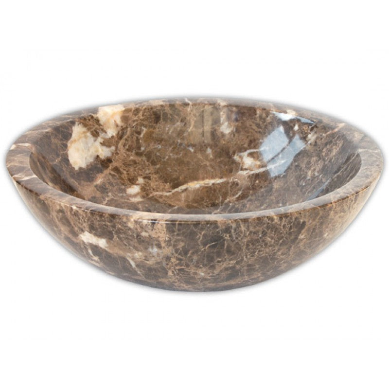 Eden Bath EB_S002DE-P Dark Emperador Vessel Sink Bowl