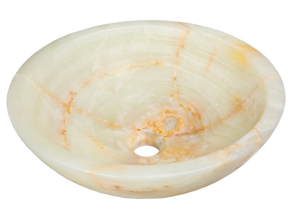 Eden Bath EB_S002WO-P White Translucent Onyx Sink