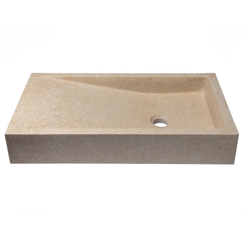 Eden Bath EB_S194GB-H Rectangular Slopes Vessel Sink