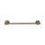 Top Knobs Edwardian Bath Towel Bar Single - Ribbon Backplate