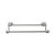 Top Knobs Edwardian Bath Towel Bar Double - Plain Backplate
