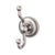 Top Knobs ED2D Edwardian Bath Double Hook - Plain Backplate - Parent