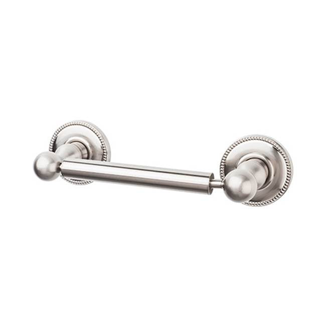 Top Knobs ED3A Edwardian Bath Tissue Holder  - Beaded Backplate