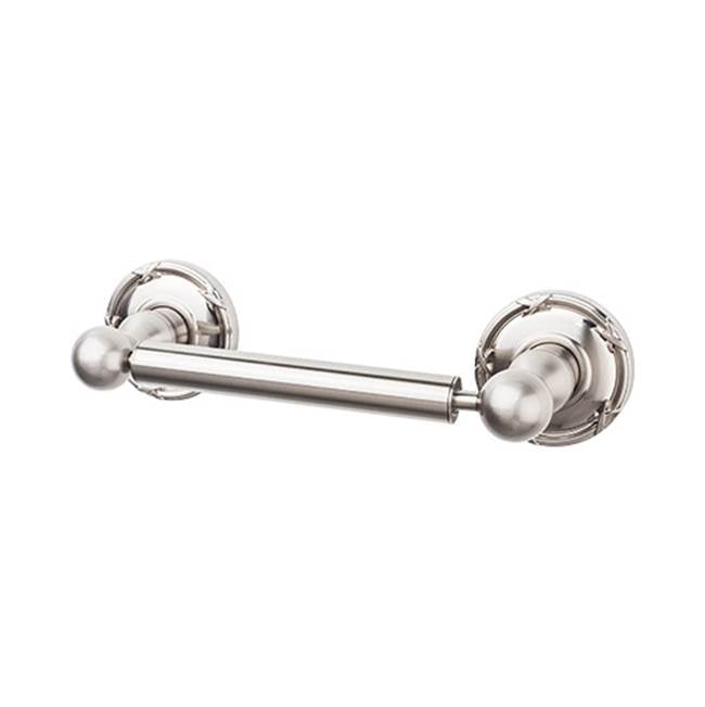 Top Knobs ED3E Edwardian Bath Tissue Holder   - Ribbon Backplate